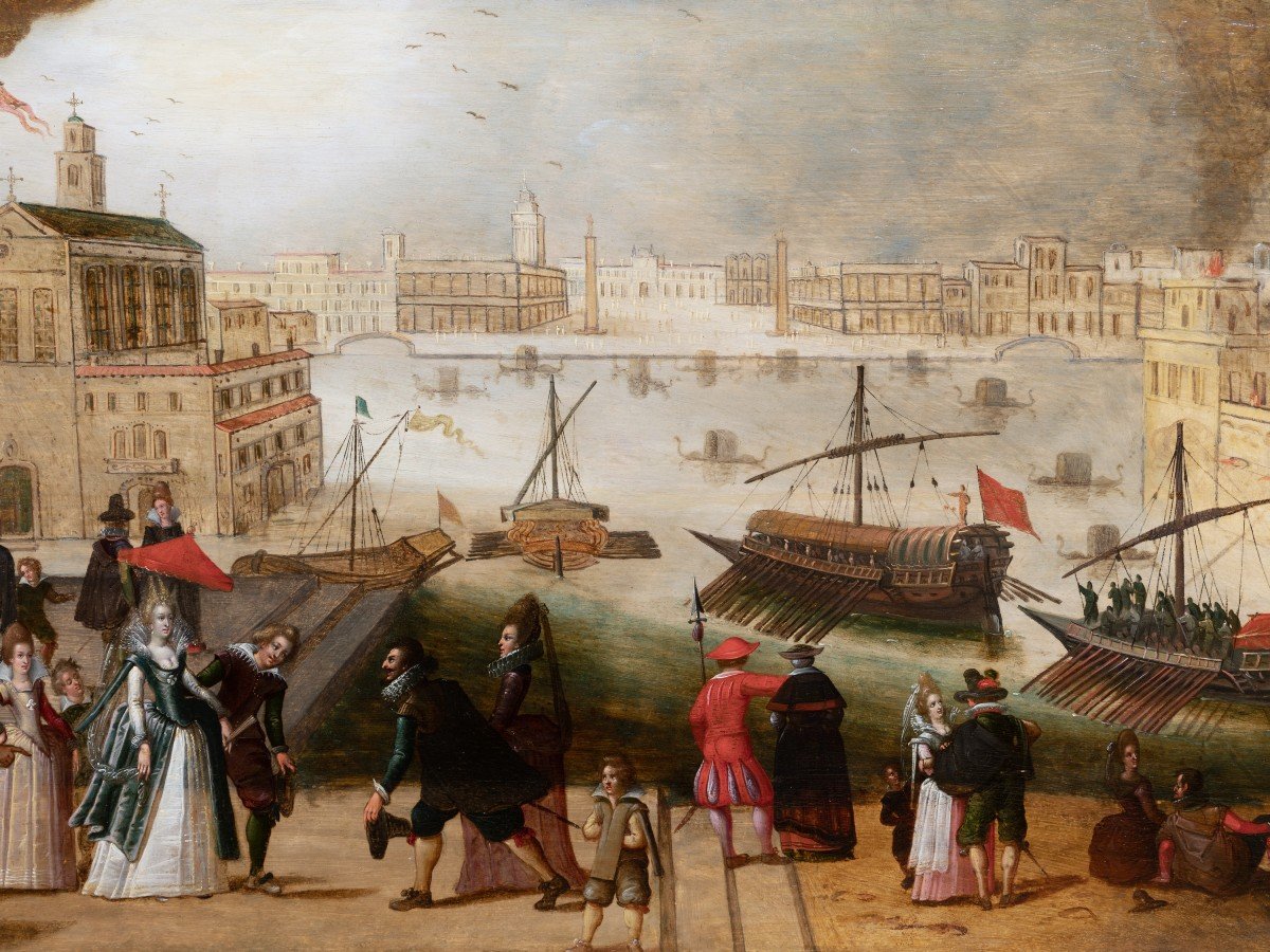 Ascension Day In Venise, Louis De Caullery (1582-1621)-photo-3