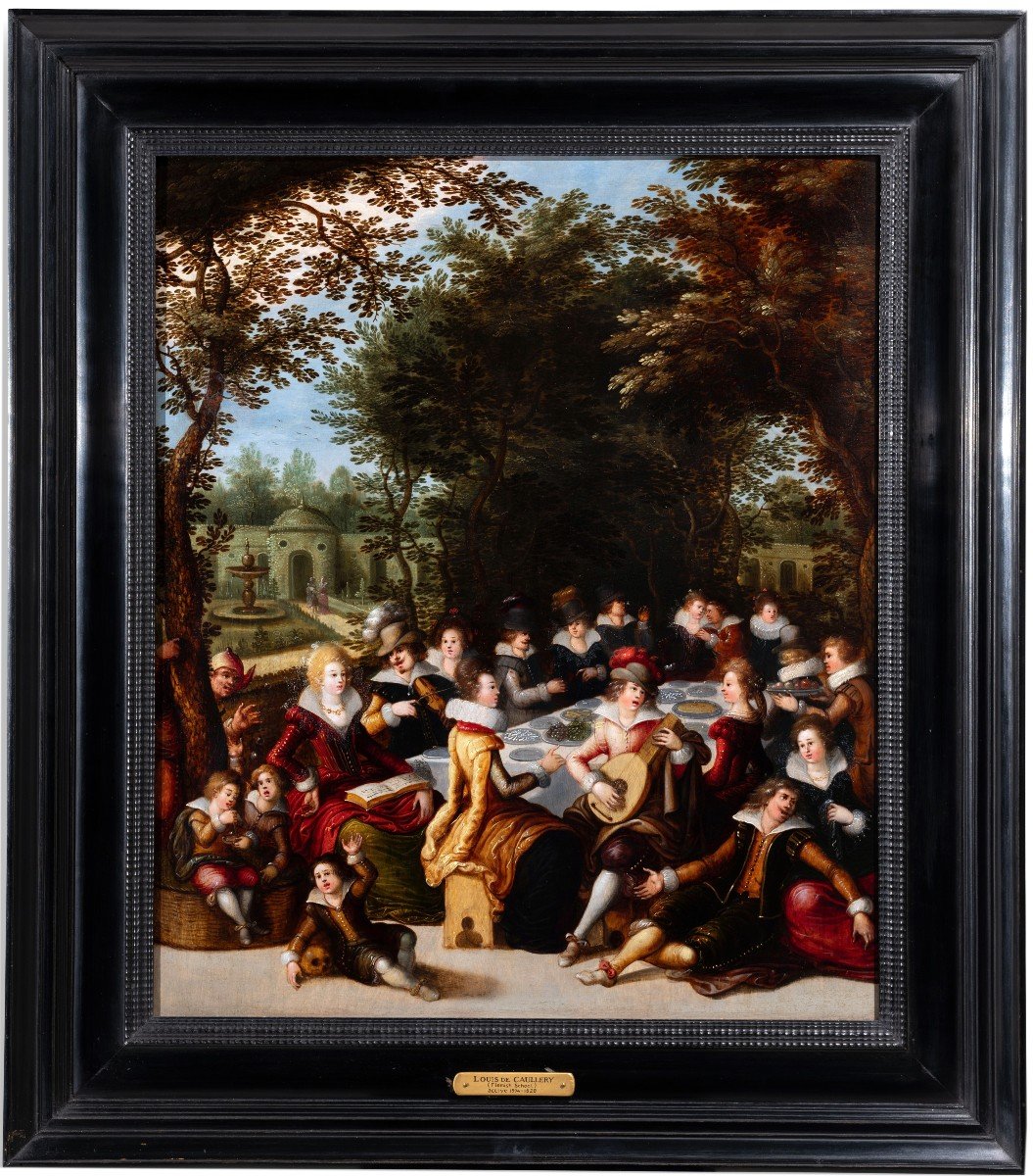 Festin Dans Le Jardin d'Amour, Louis De Caullery (1582-1621)-photo-4