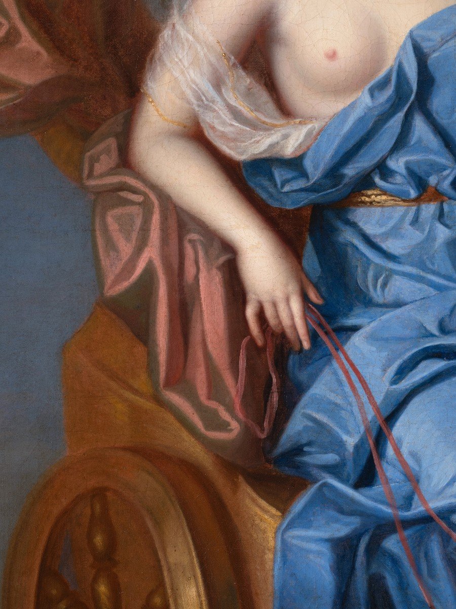 Françoise Marie De Bourbon En Vénus, Pierre Gobert Et Atelier, Vers 1695-photo-6