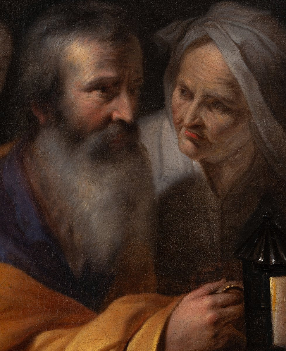 Diogenes Looking For A Man, Studio Of Pieter Van Mol, Paris, 17th Century-photo-1