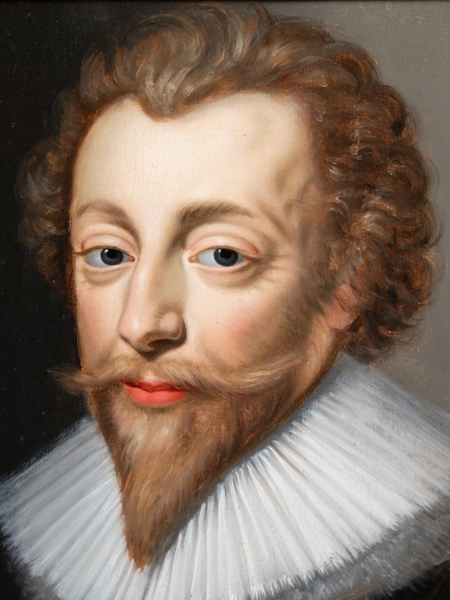 Portrait Of The Marquis De Montespan, Attributed To Claude Deruet (1588-1660), Circa 1620-1630-photo-4