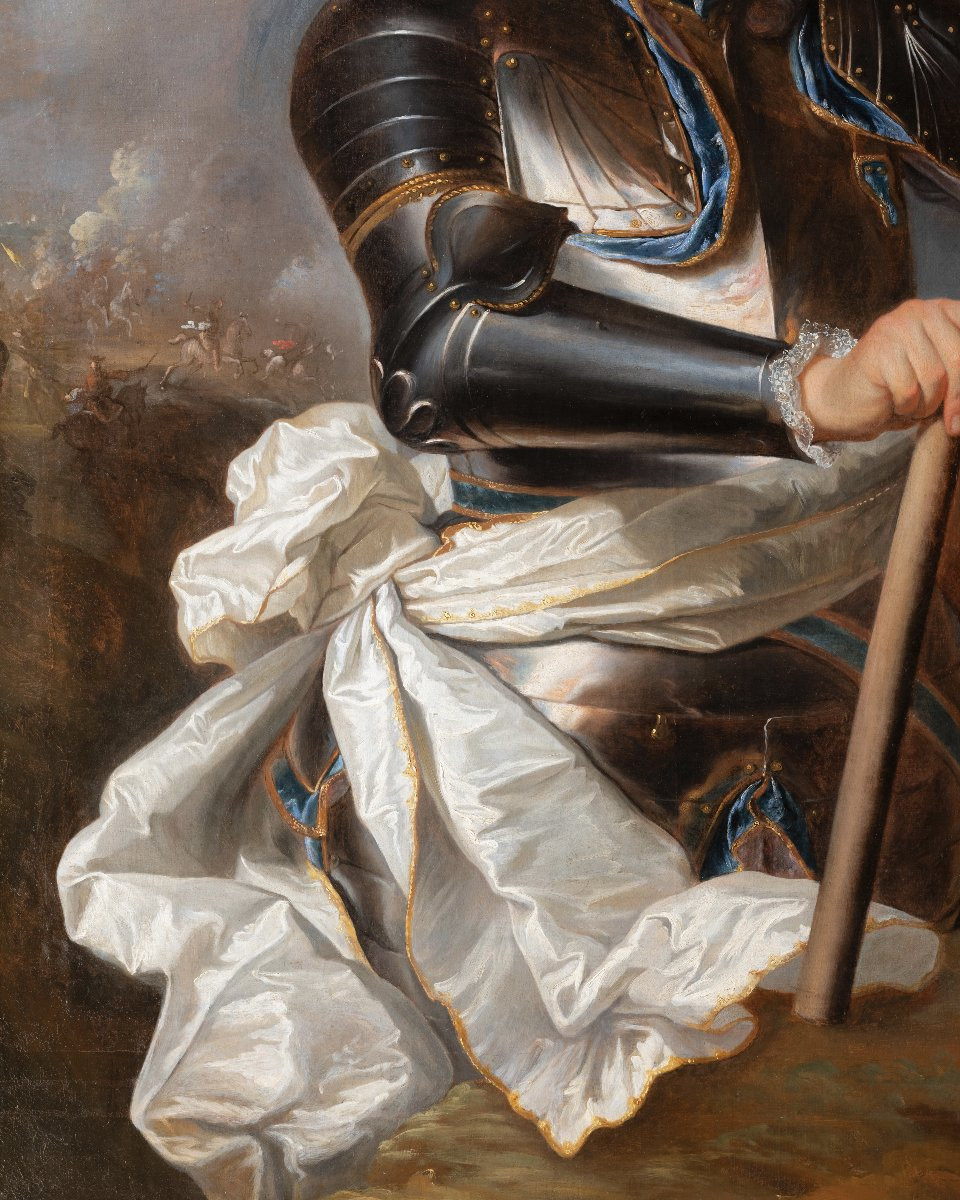Portrait du comte d'Evreux, atelier de Hyacinthe Rigaud (1659-1743)-photo-2