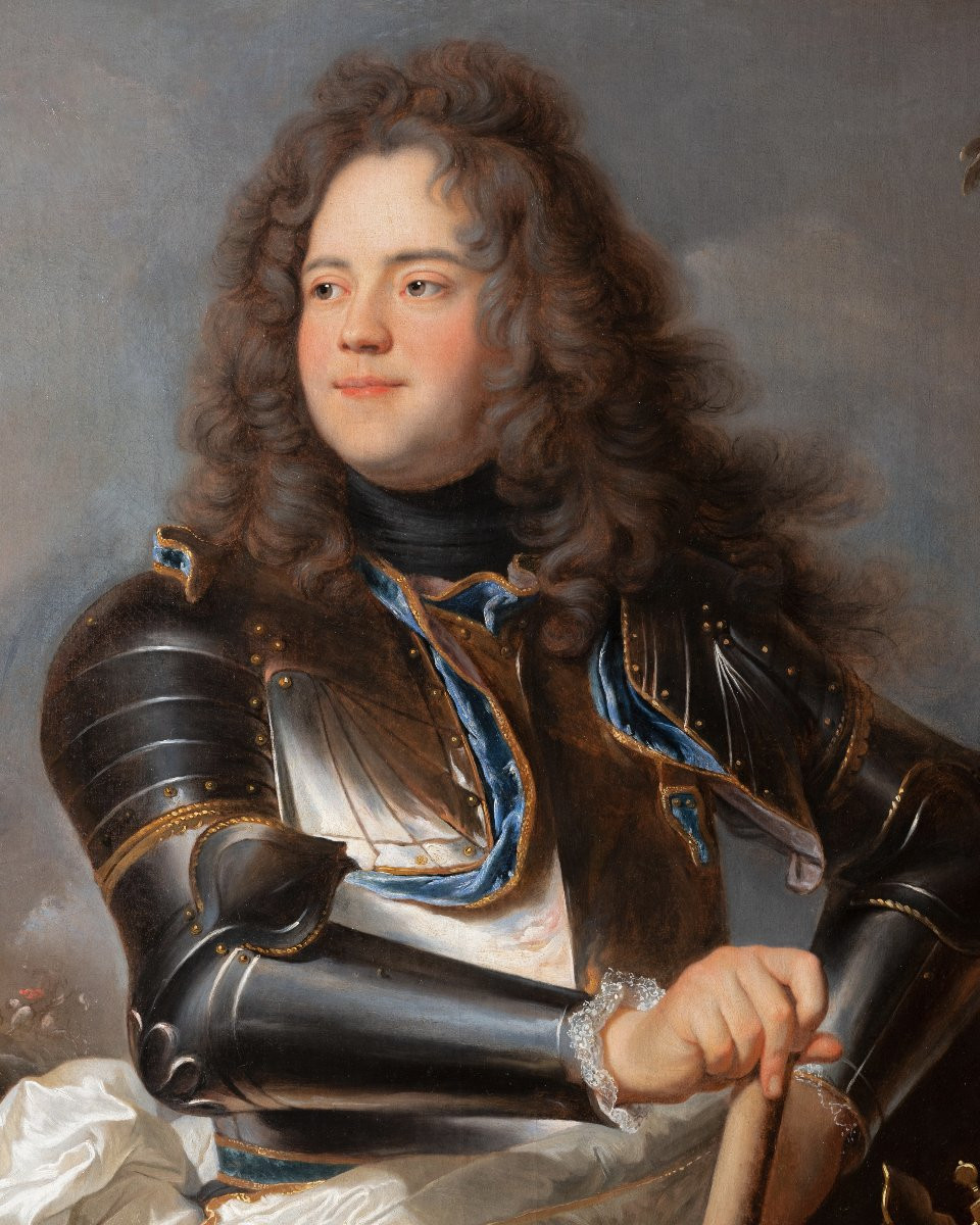 Portrait du comte d'Evreux, atelier de Hyacinthe Rigaud (1659-1743)-photo-3