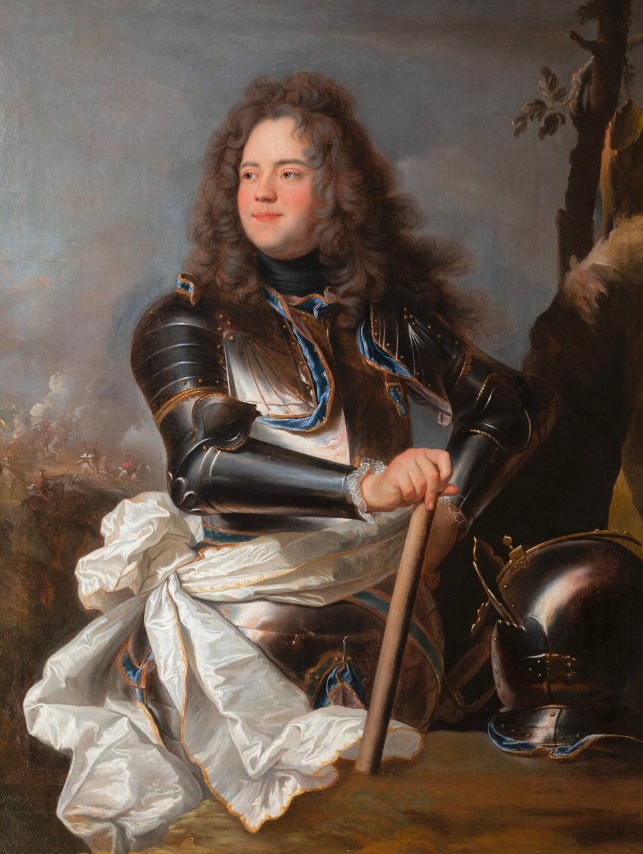 Portrait du comte d'Evreux, atelier de Hyacinthe Rigaud (1659-1743)-photo-4