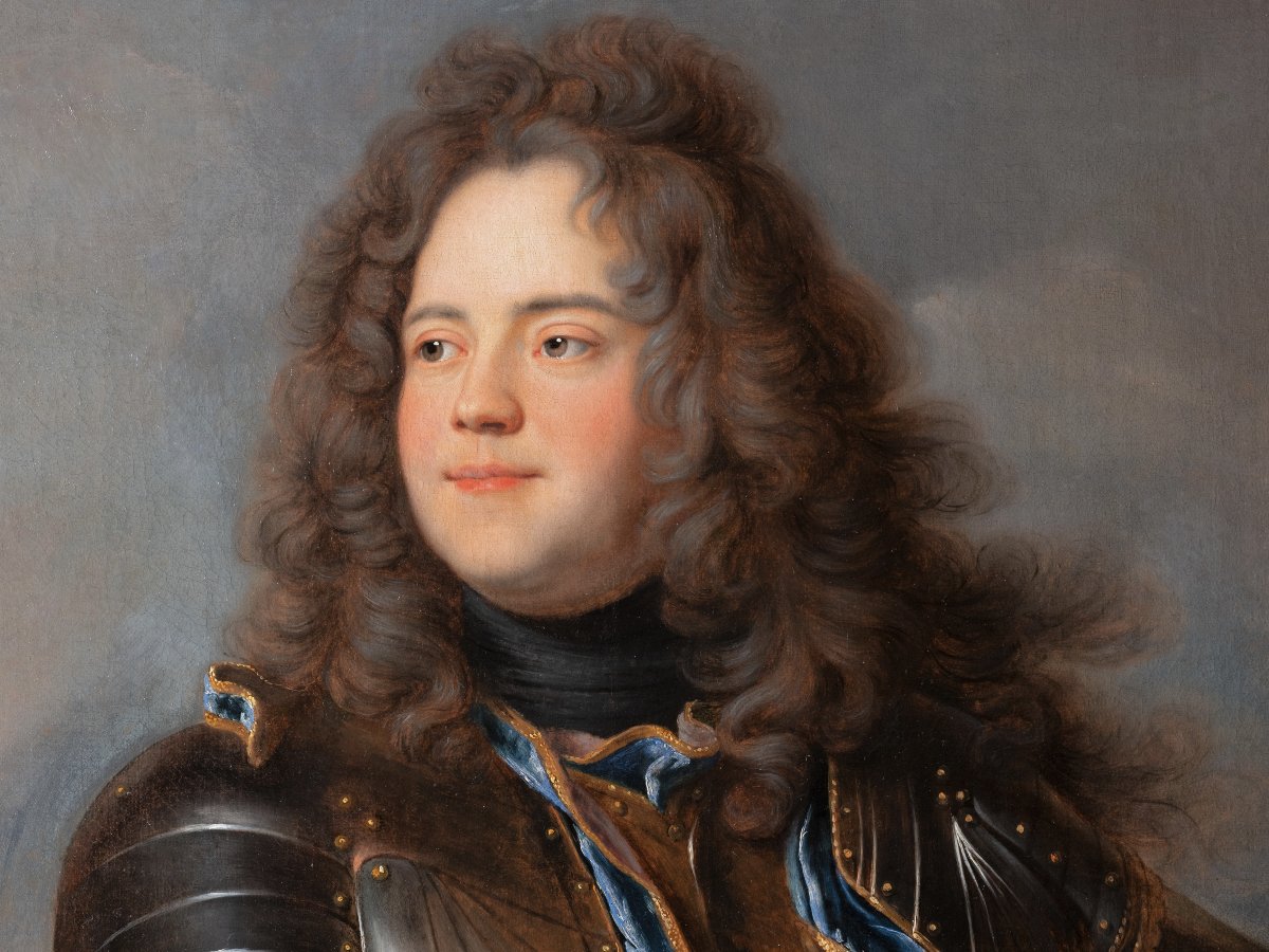 Portrait du comte d'Evreux, atelier de Hyacinthe Rigaud (1659-1743)-photo-4
