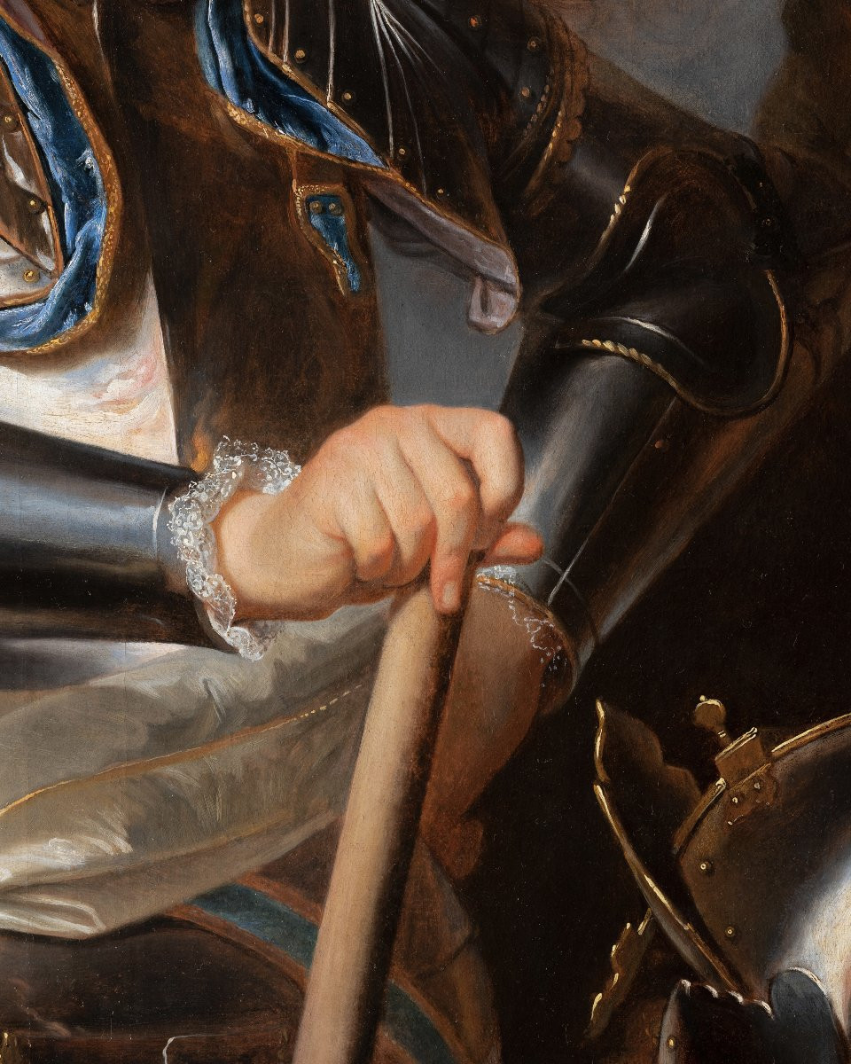 Portrait du comte d'Evreux, atelier de Hyacinthe Rigaud (1659-1743)-photo-7
