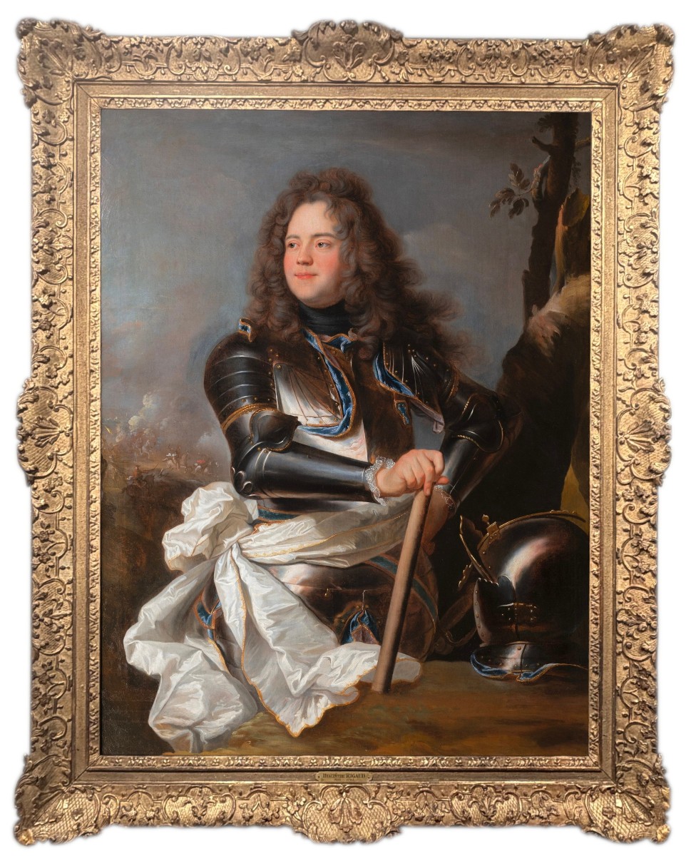Portrait du comte d'Evreux, atelier de Hyacinthe Rigaud (1659-1743)