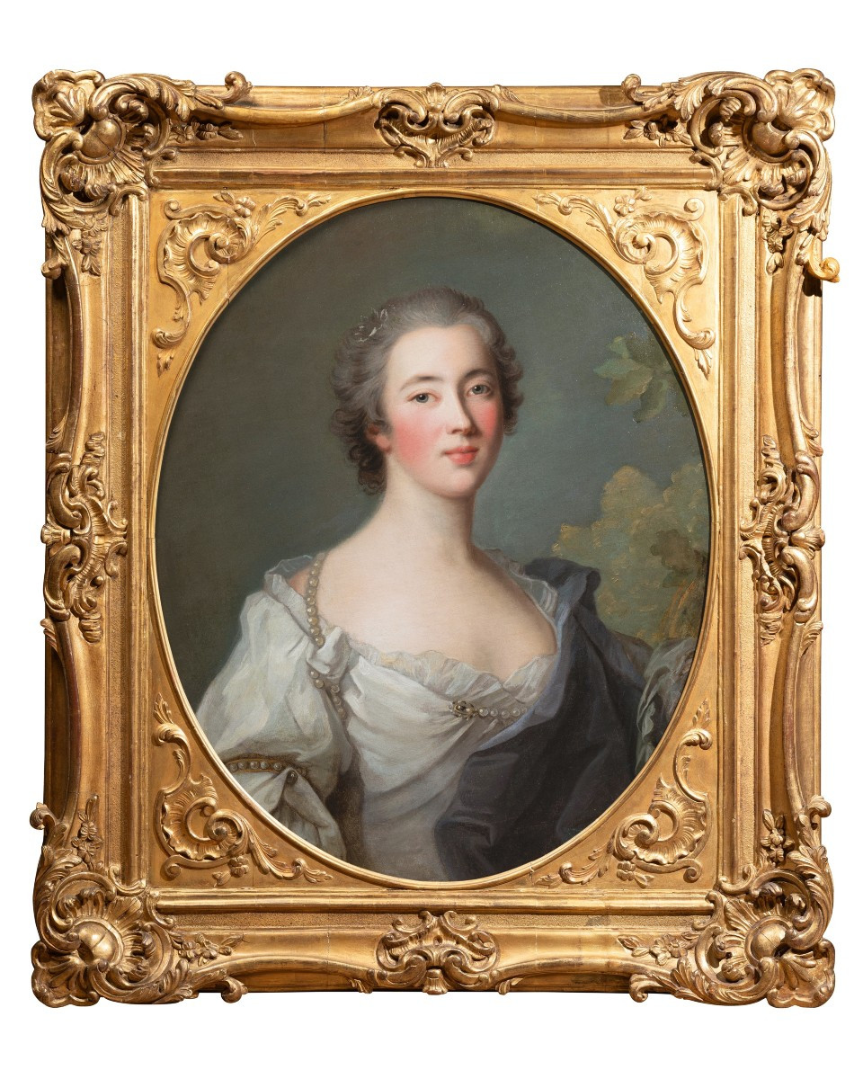 Hortense-Félicité de Mailly-Nesle, atelier de Jean-Marc Nattier, Paris, vers 1740, XVIIIème siè