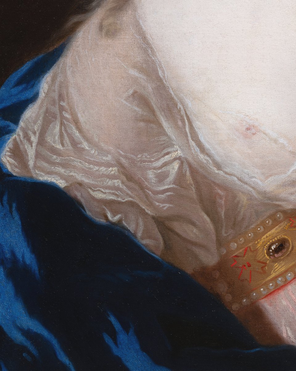 Marquise d'Espinay By François De Troy Circa 1685, 17th Century French School-photo-4