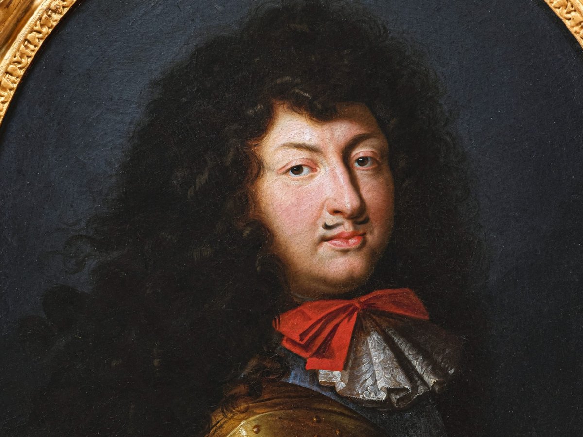 Portrait de Louis XIV - atelier de Pierre MIGNARD (1612-1695), Paris, XVIIème siècle-photo-3