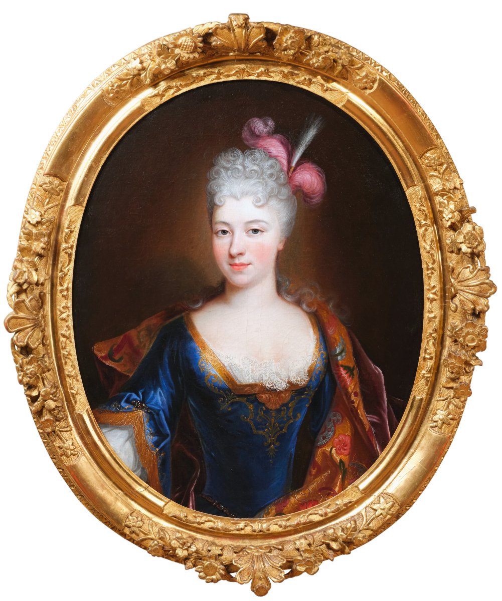 Portrait de la comtesse de Hombourg, atelier de Nicolas de Largillièrre, début XVIIIème