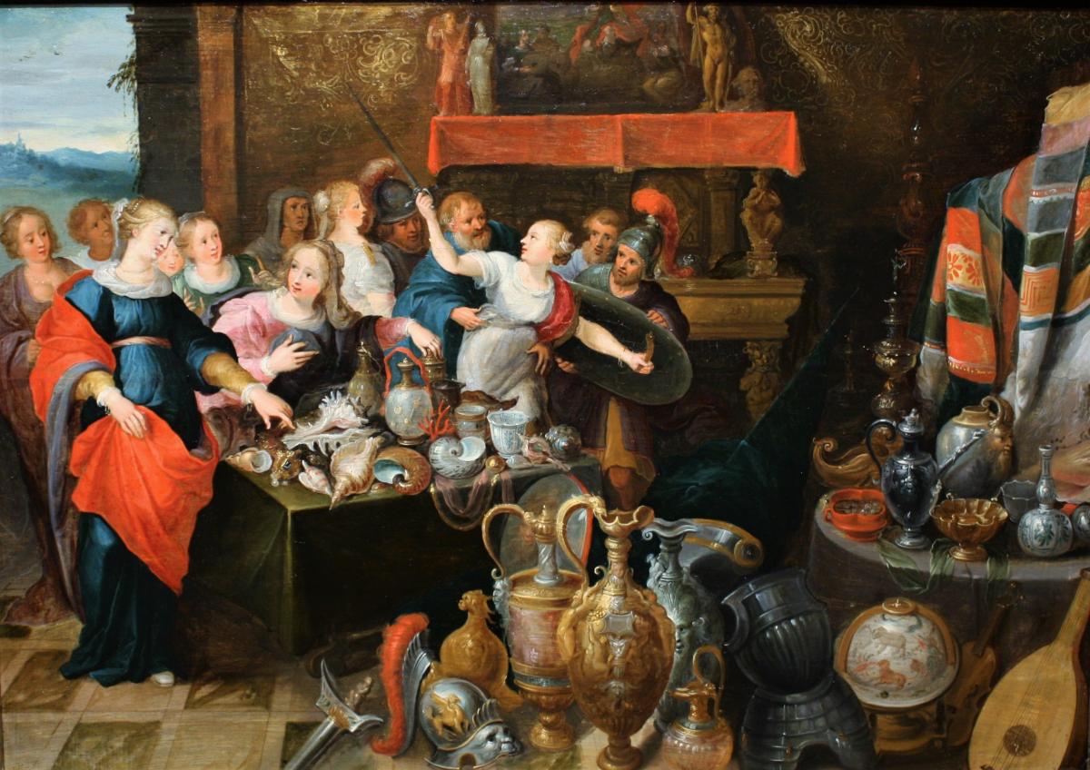 Daughters Of Lycomedes, Workshop Of Frans Francken The Younger (1581-1642)