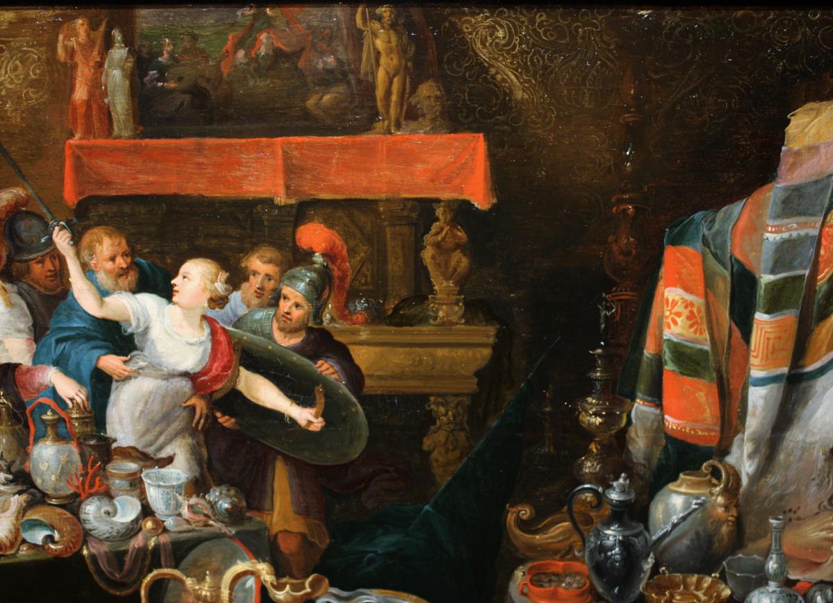 Daughters Of Lycomedes, Workshop Of Frans Francken The Younger (1581-1642)-photo-4