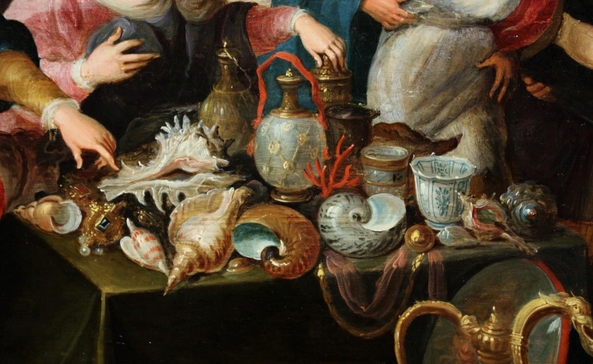 Daughters Of Lycomedes, Workshop Of Frans Francken The Younger (1581-1642)-photo-4
