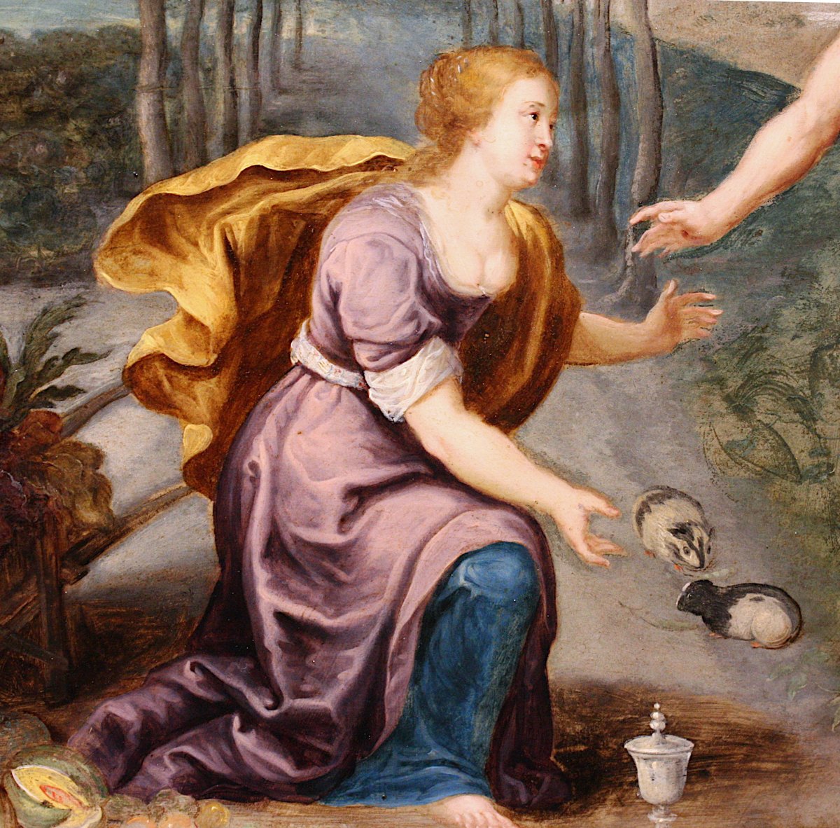 Noli Me Tangere, Milieu Du XVIIe, Entourage De Jan Brueghel Et Pierre Paul Rubens-photo-1