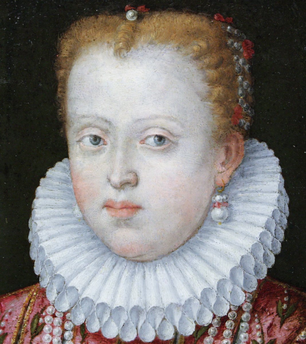 Portrait De Marguerite De Gonzague, Attribué A Lavinia Fontana, Vers 1578-photo-3