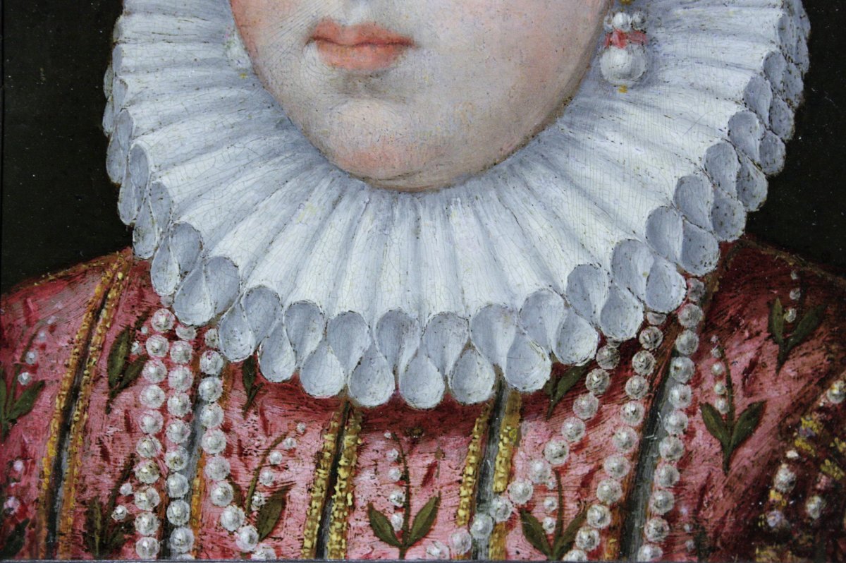 Portrait De Marguerite De Gonzague, Attribué A Lavinia Fontana, Vers 1578-photo-2