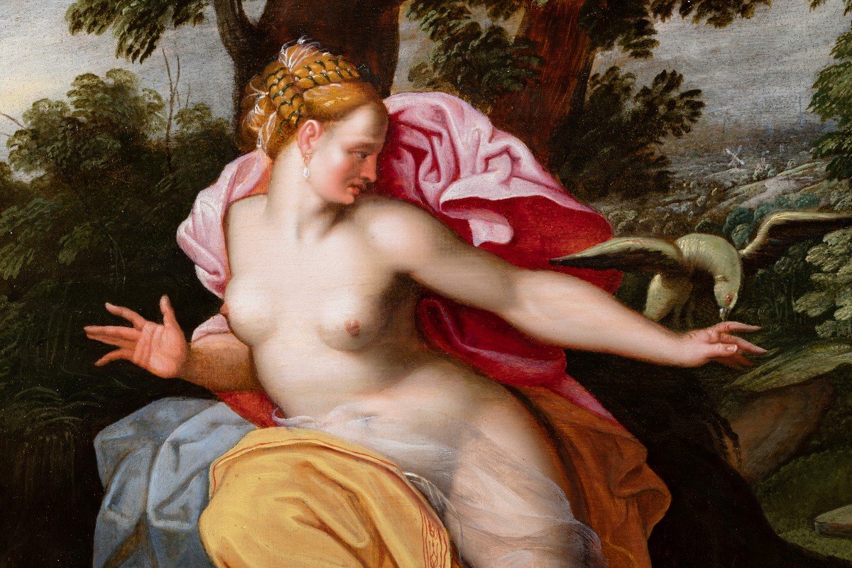 Allégorie Du Toucher, Attribué à Jacob De Backer, Epoque Renaissance-photo-3