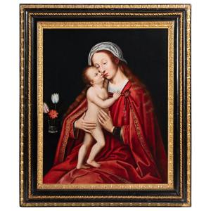 Vierge à l’enfant, atelier d’Adriaen Isenbrant (1480–1551), Bruges, XVIème siècle