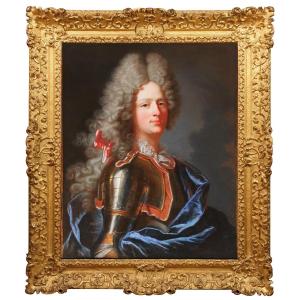 Portrait Of An Officer, Hyacinthe Rigaud & Studio, 18th French School