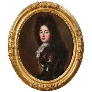 Portrait Of The Duke Of Maine, Studio Of François De Troy, C. 1690, Paris, French 17th Century