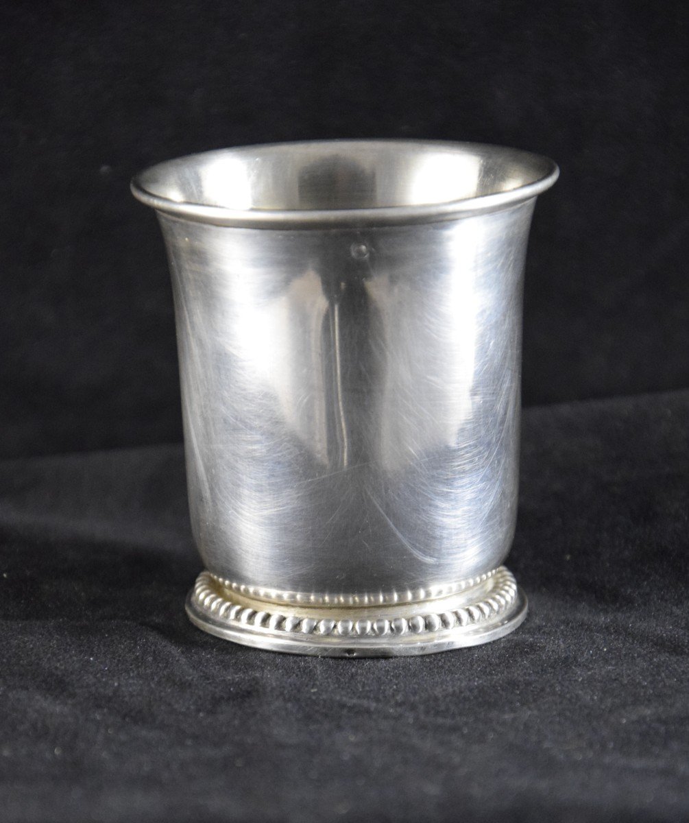 Timpani In Sterling Silver, Hallmark Minerva.-photo-2