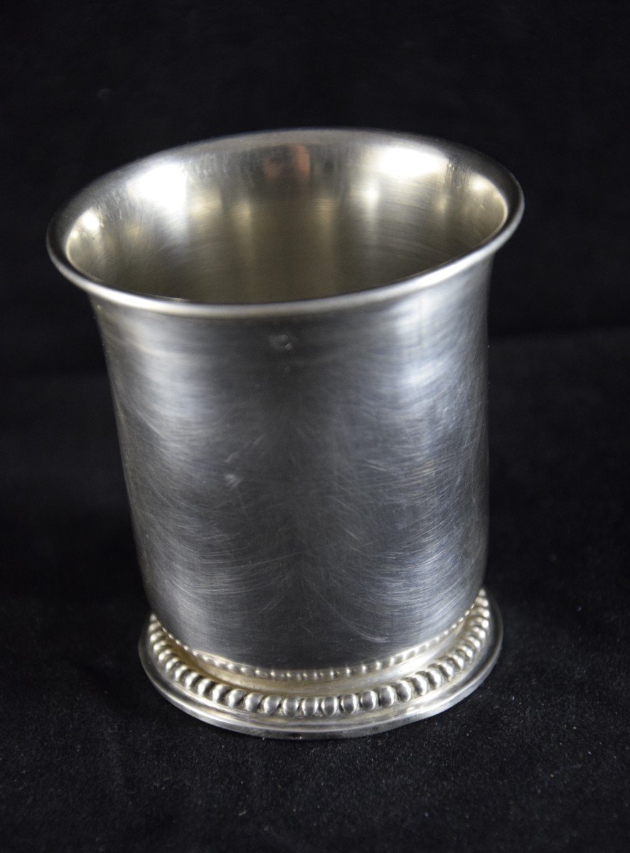 Timpani In Sterling Silver, Hallmark Minerva.