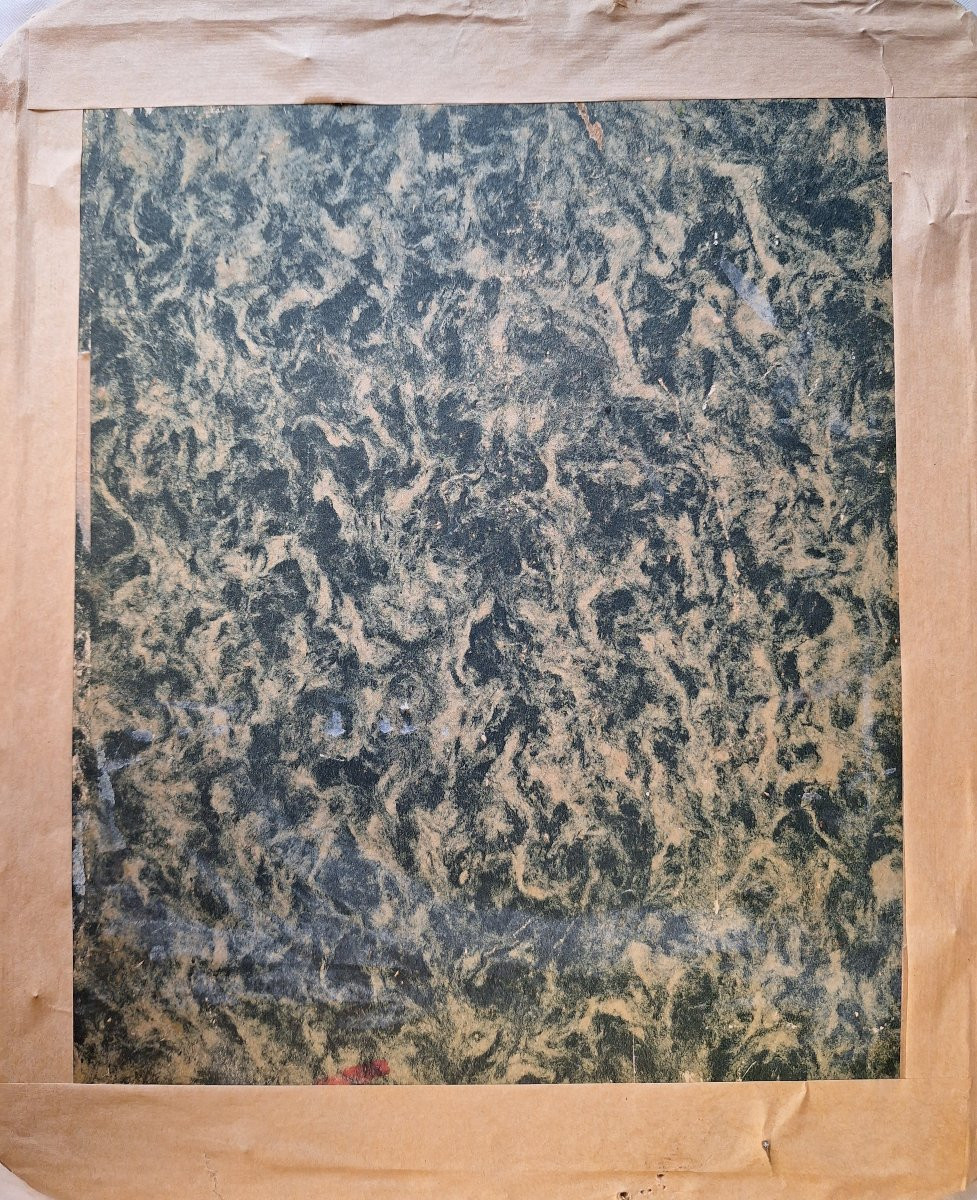 Jules Coignet ( 1798-1860), "chalet  dans les montagnes du Tyrol", aquarelle, XIXème -photo-6