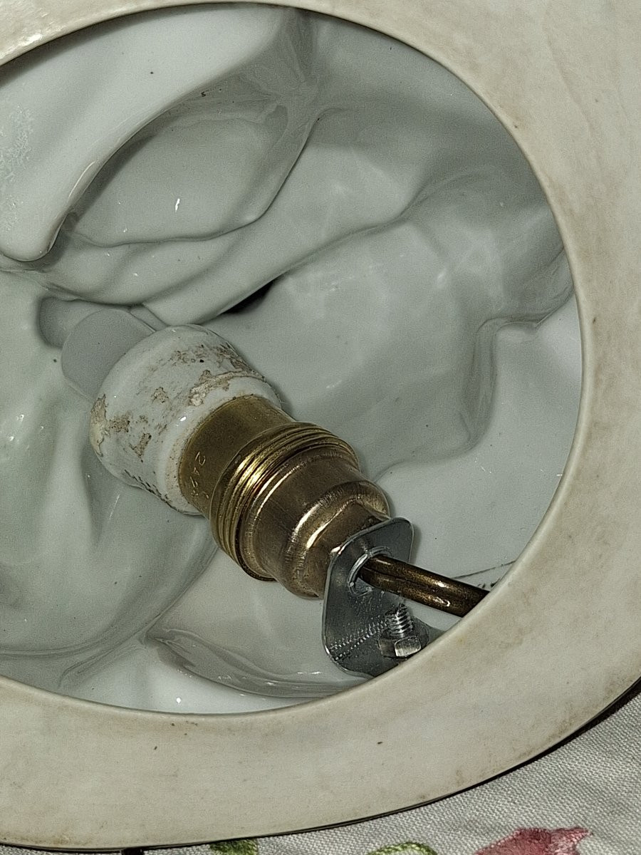 Camille Tharaud ( 1878-1956), Veilleuse "sultan-sultane ",porcelaine émaillée , Art Déco -photo-8