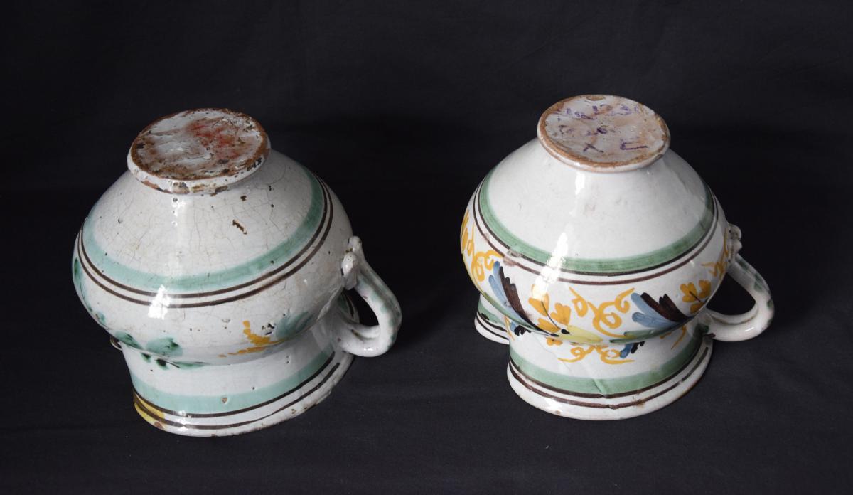 Two Pitchers, Talavera Ceramics, Spain 18th And 19th-photo-6
