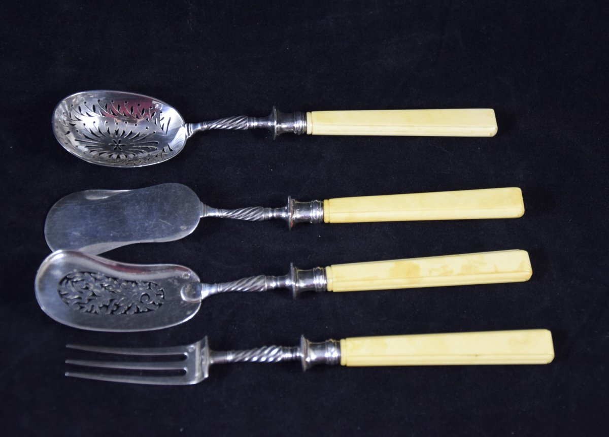 Silver Cutlery Cutlery, Minerva Hallmark-photo-3