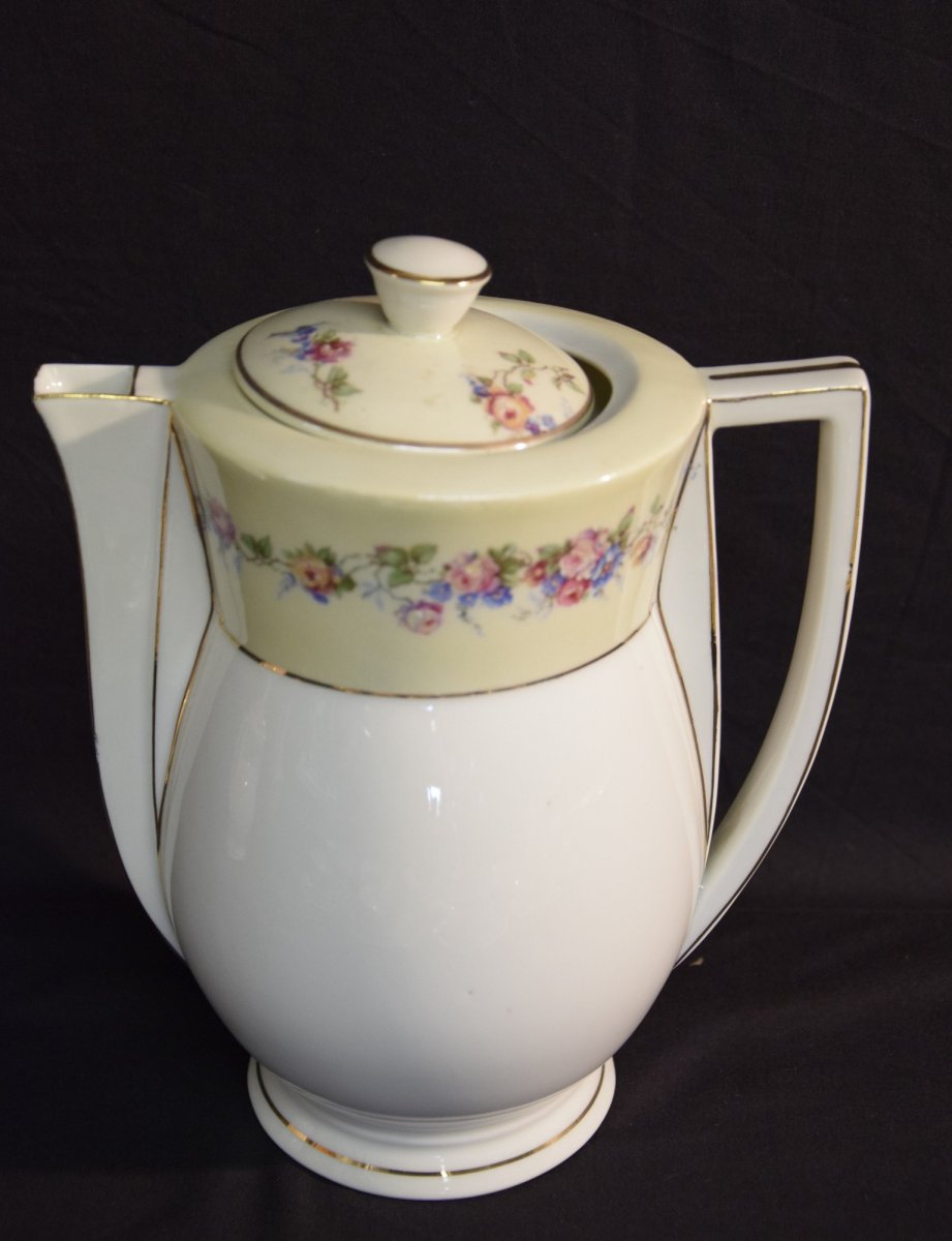 Limoges Porcelain Tea Service, Lanternier & Cie-photo-5