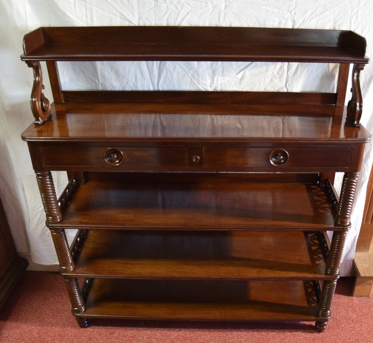 Mahogany Sideboard, Louis Philippe Period-photo-5