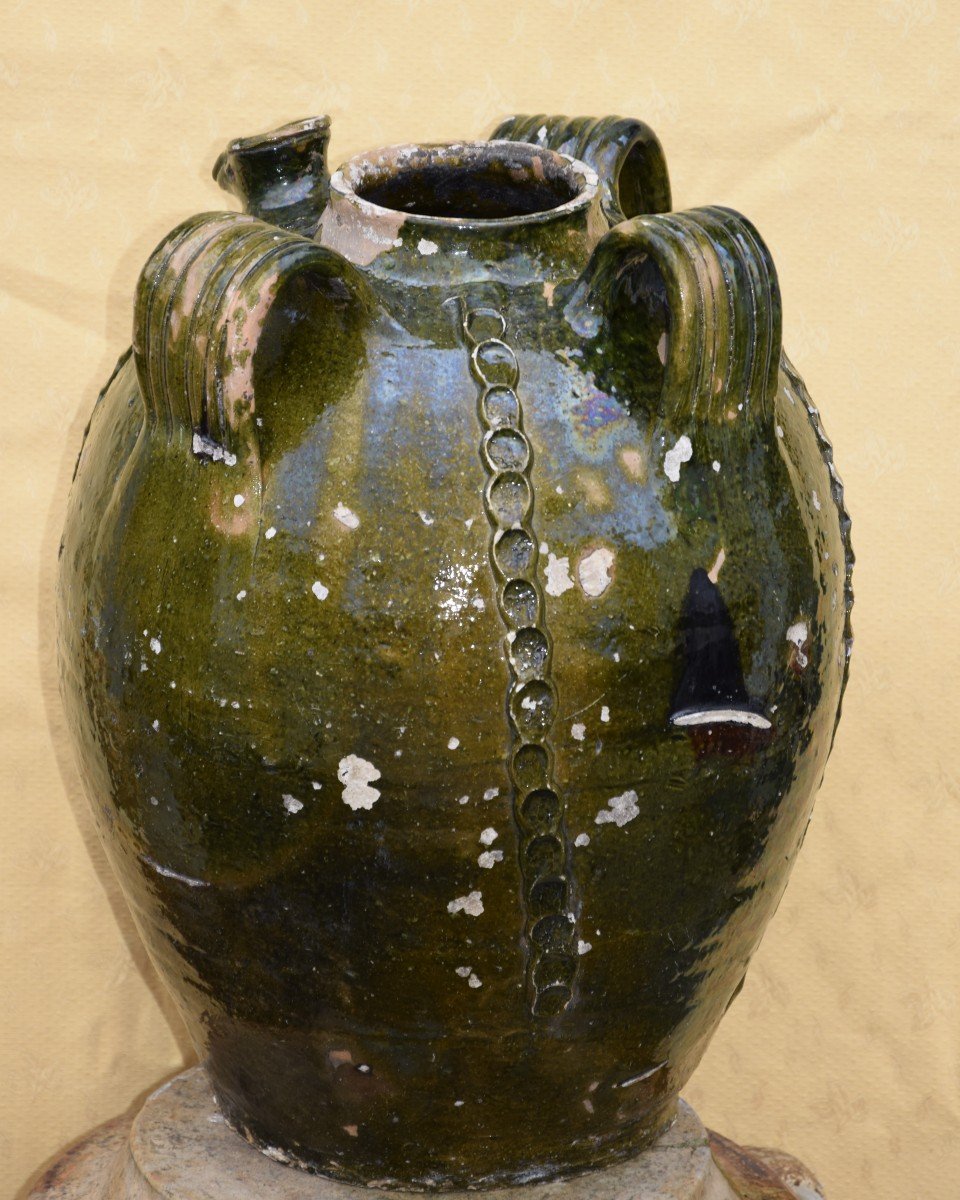 Oil Jug In Glazed Earth, Beauronne, Périgord-photo-1