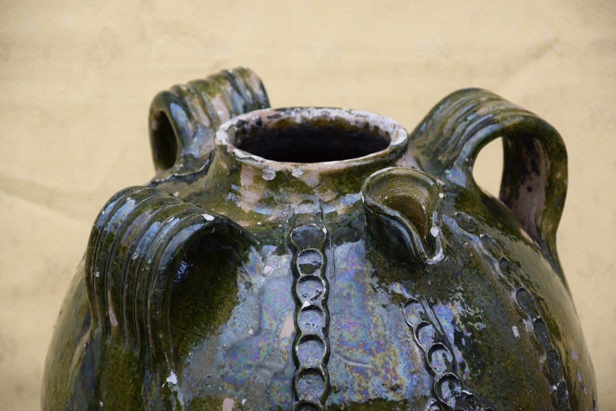 Oil Jug In Glazed Earth, Beauronne, Périgord-photo-4
