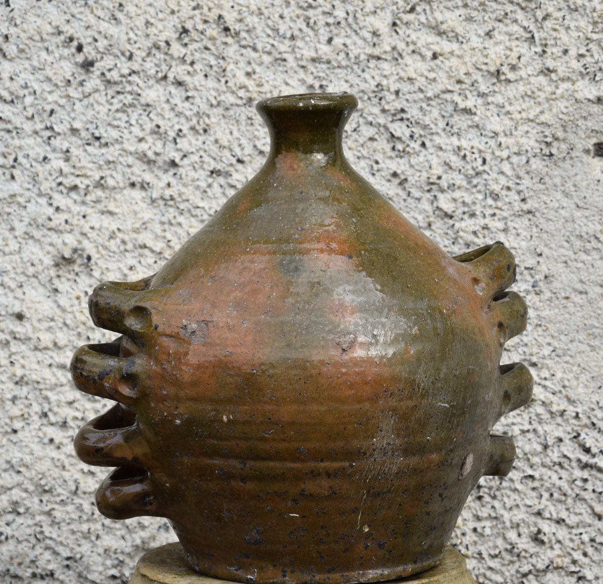 Vinaigrier In Terracotta, Saintonge Origin, XIXth-photo-3