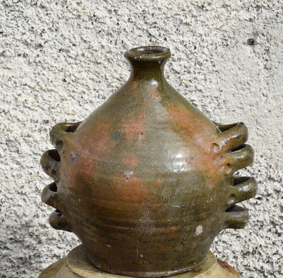 Vinaigrier In Terracotta, Saintonge Origin, XIXth-photo-4