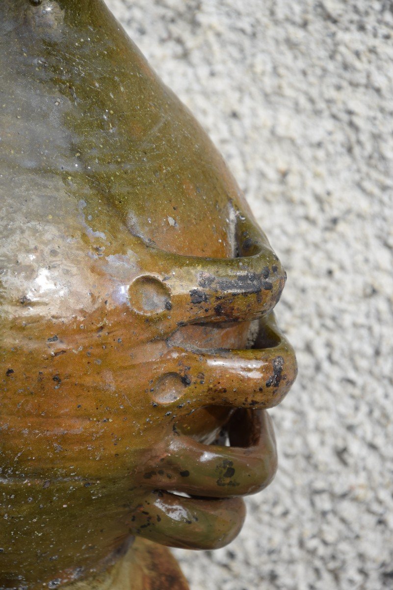 Vinaigrier In Terracotta, Saintonge Origin, XIXth-photo-4