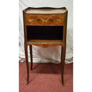 Louixv Style Bedside Table In Marquetry 