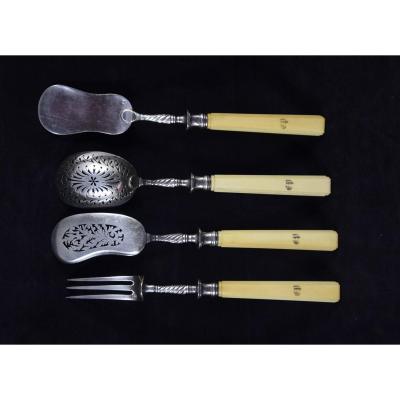 Silver Cutlery Cutlery, Minerva Hallmark