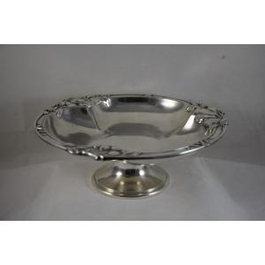 Gallia Silversmith, Art Nouveau Style Fruit Bowl / Fruit Bowl Circa 1900