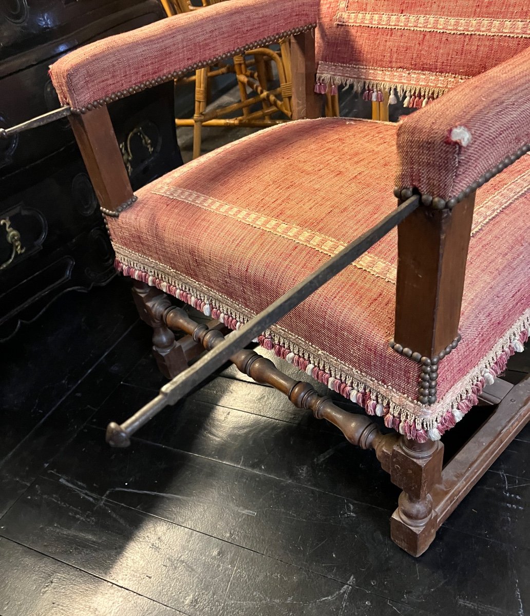 Fauteuil De Malade Louis XIII-photo-2