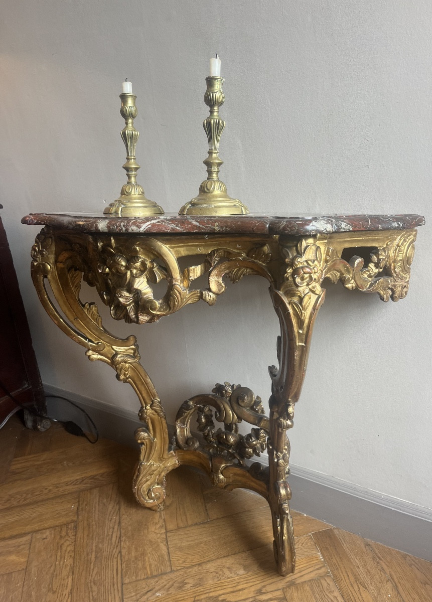 Console Louis XV 18 ème Siècle 