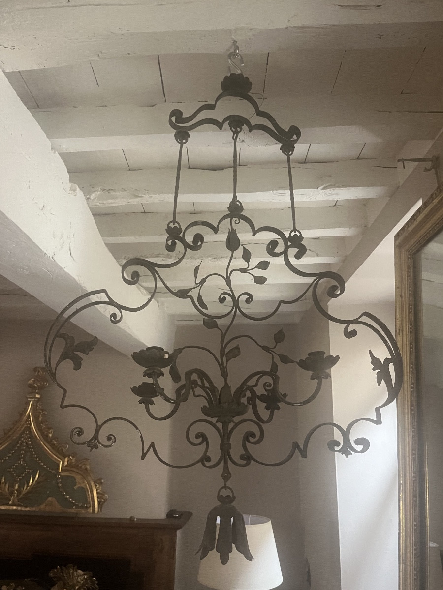 lustre fer forgé -photo-2