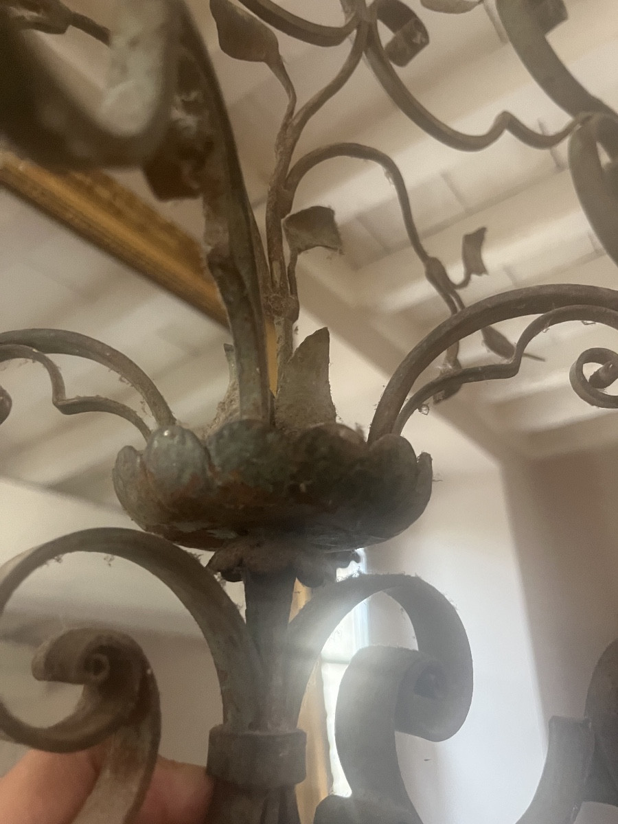 lustre fer forgé -photo-4