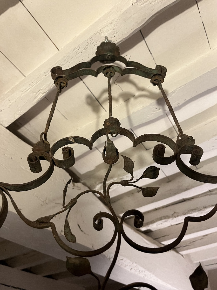 lustre fer forgé -photo-3