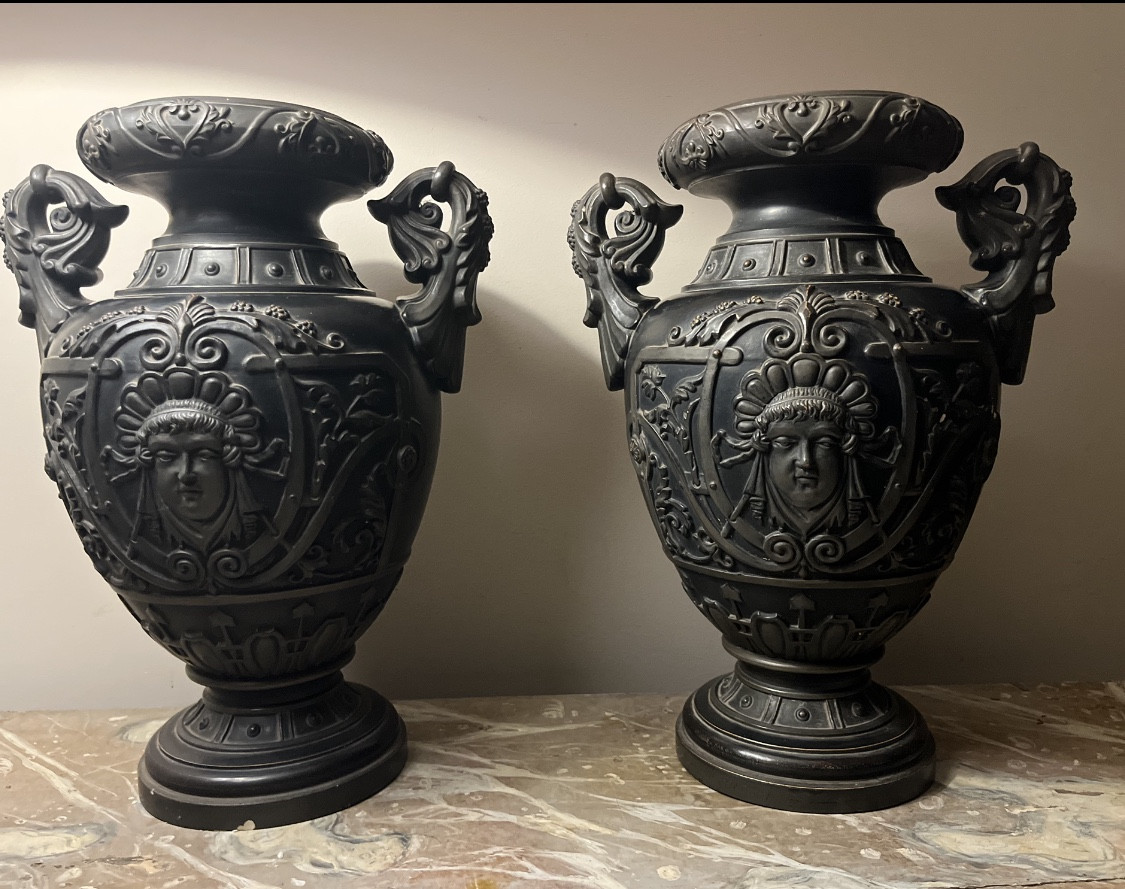 paire de vases en terre cuite-photo-3