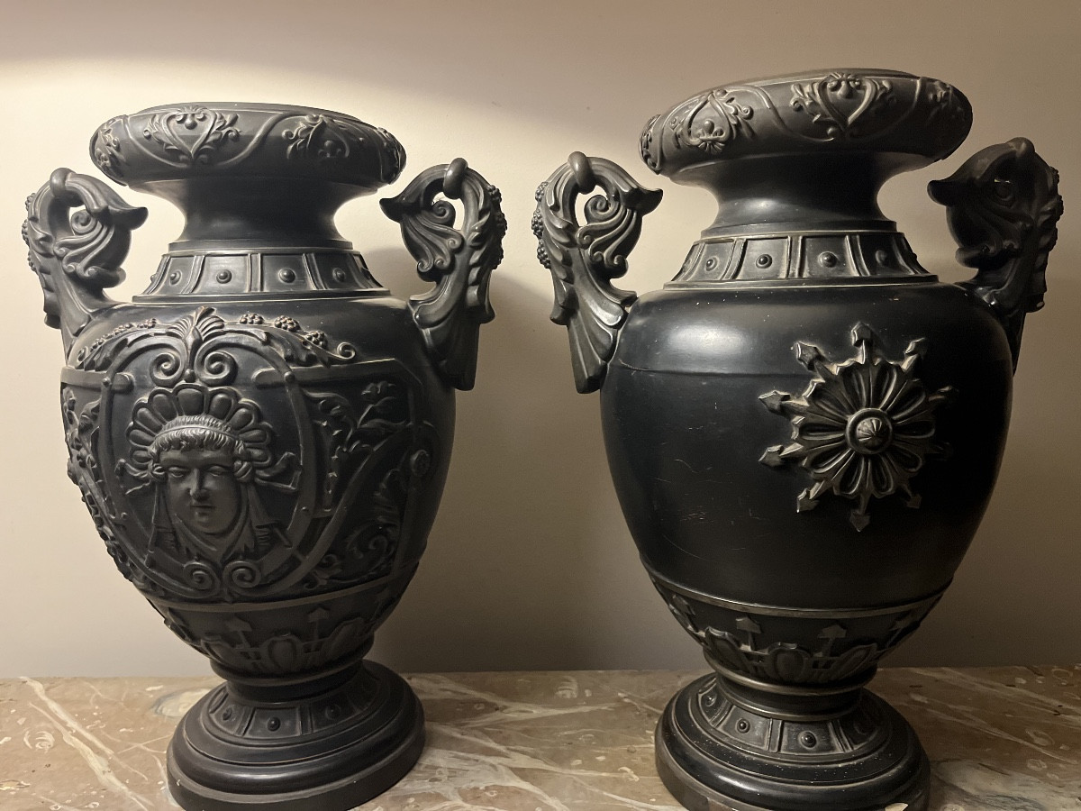 paire de vases en terre cuite-photo-4