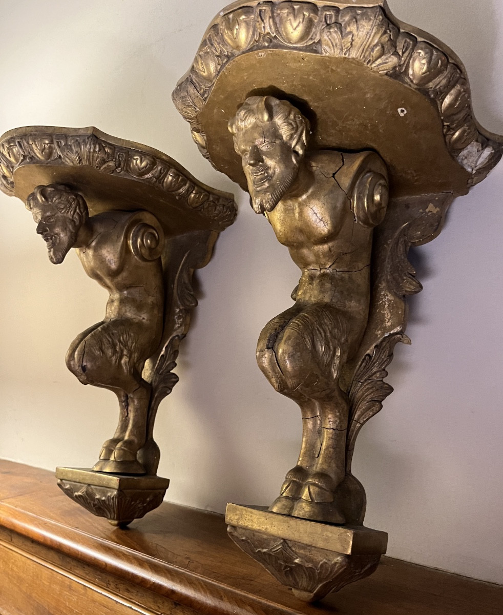 paire de consoles d applique-photo-2