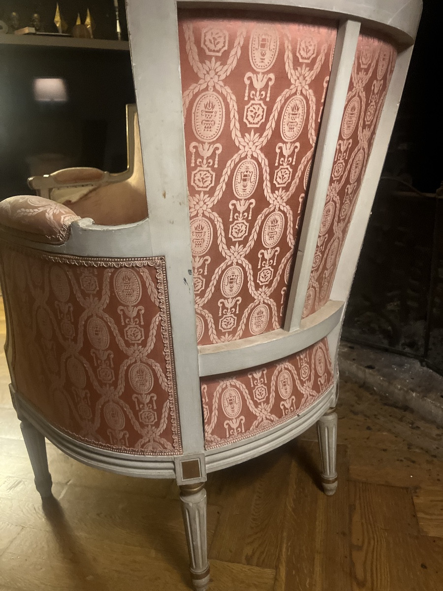 Pair Of Bergeres Louis 16-photo-3